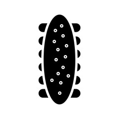 Sea Cucumber Vector Icon