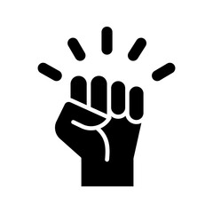 Obraz premium Protest Vector Icon