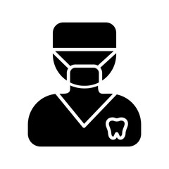 Orthodontist Vector Icon