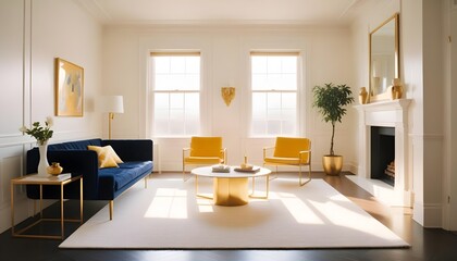 Fototapeta premium interior modern design room 3d