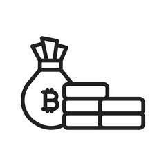 Funding icon vector image. Suitable for mobile apps, web apps and print media.