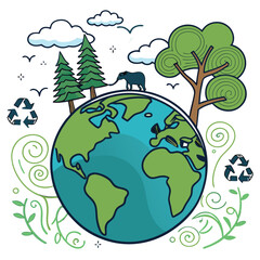 Happy world earth day
