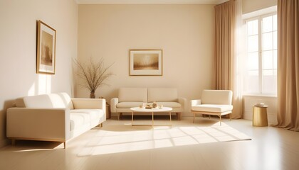 Fototapeta premium interior modern design room 3d