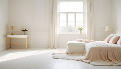 interior modern design room 3d