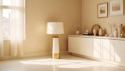 interior modern design room 3d