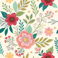 seamlessflower pattern