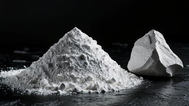 Kaolin is a chemically inert mineral, obtained from deposits and processed into different granulometric sizes. It is used in various industries.