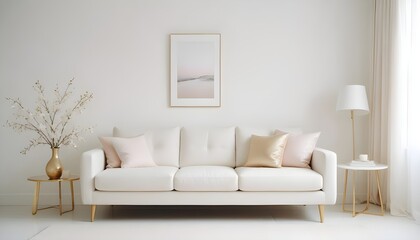 interior modern design room 3d