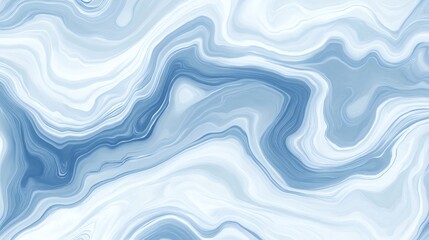 Intricate, flowing patterns of light blue and white marble-like texture.