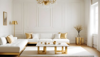 Fototapeta premium interior modern design room 3d