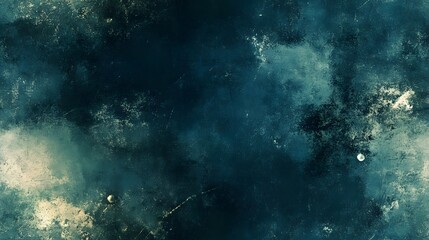 Fototapeta premium Abstract texture of deep teal and muted beige hues.