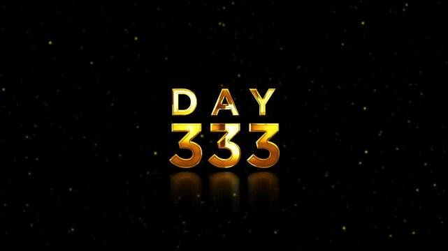 333, Day 333 Letter Logo Banner For You