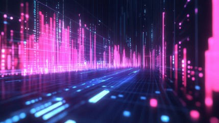 A computer screen with a lot of numbers and lines