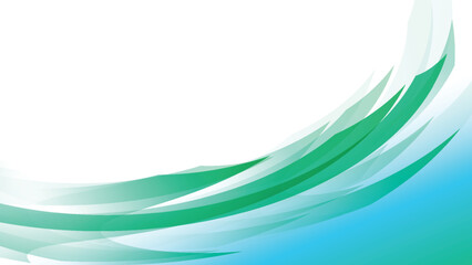 wave blue and green illustration abstrack baground vektor