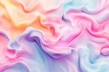 Obraz premium Abstract pastel color swirl texture
