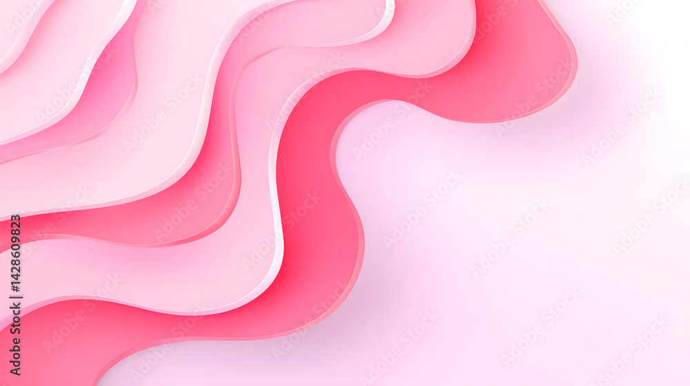 Poster dynamic fluid color gradient background, abstract kv main visual business ppt background