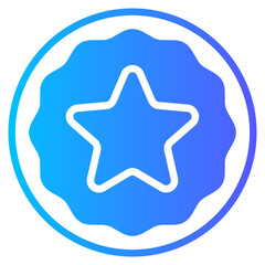 star gradient icon