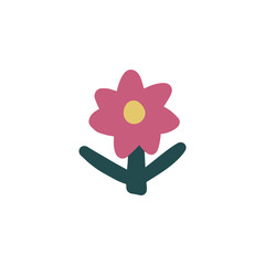 Flower icon design vector illustration