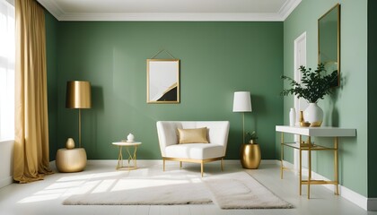 Fototapeta premium interior modern design room 3d