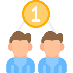 Team Spirit Flat Icon