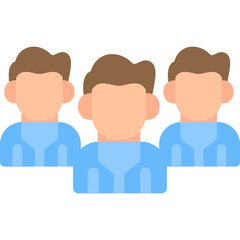 Team Effort Flat Icon