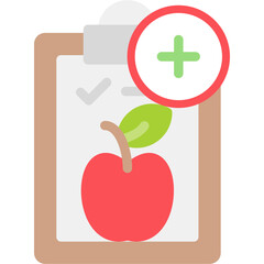 Food Journal Flat Icon
