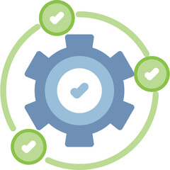 Business Implementation Flat Icon