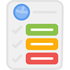 Obraz premium Business Planning Flat Icon