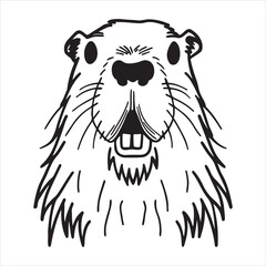 Wild Capybara Close-Up in Tropical Habitat