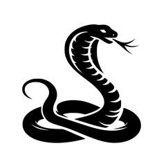 black and white cobra