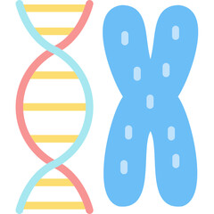 Genetic Potential Flat Icon
