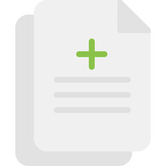 Obraz premium Surgery Consent Flat Icon