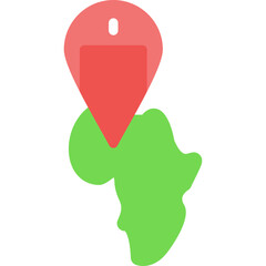 City Map Flat Icon