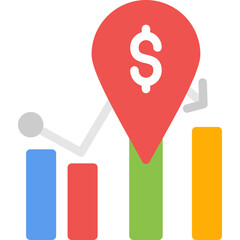 Inflation Expectations Flat Icon