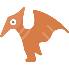 Pterodactyl Flat Icon