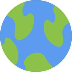 Prehistoric World Flat Icon