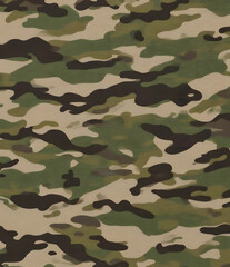 Fototapeta premium camouflage, protective pattern, khaki, army print, stylish background for clothes