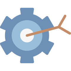 Goal Setting Flat Icon