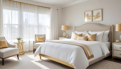 interior modern design room 3d