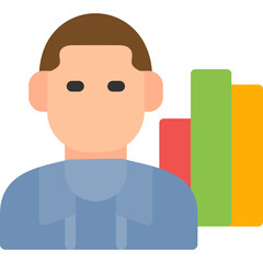 Motivation Growth Flat Icon