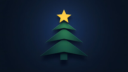 Fototapeta premium Minimalist style Christmas,Christmas, decoration, Christmas tree,holiday, xmas,winter, decorations,celebration, presents,gift, Santa Claus,ornaments,december,seasonal,art,happy,new year