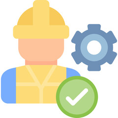 Industrial Technology Flat Icon