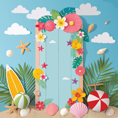 summer holiday background