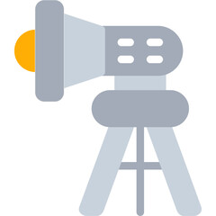 Studio Light Flat Icon