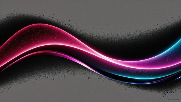An abstract wave pattern flowing in enchanting pink and blue hues.