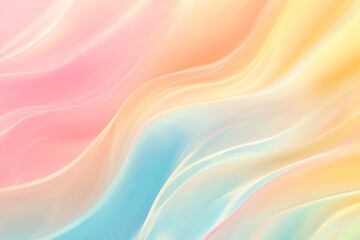 Obraz premium Pastel wavy abstract background (1)