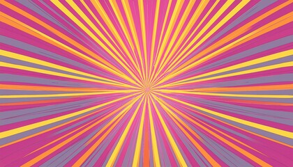 Retro sunburst ray background, graphic resource