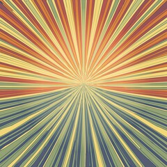 Fototapeta premium Retro sunburst ray background, graphic resource