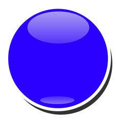 blue button