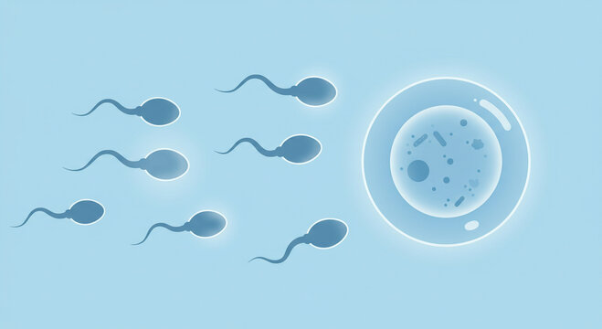 Sperm Cells and Egg Cell